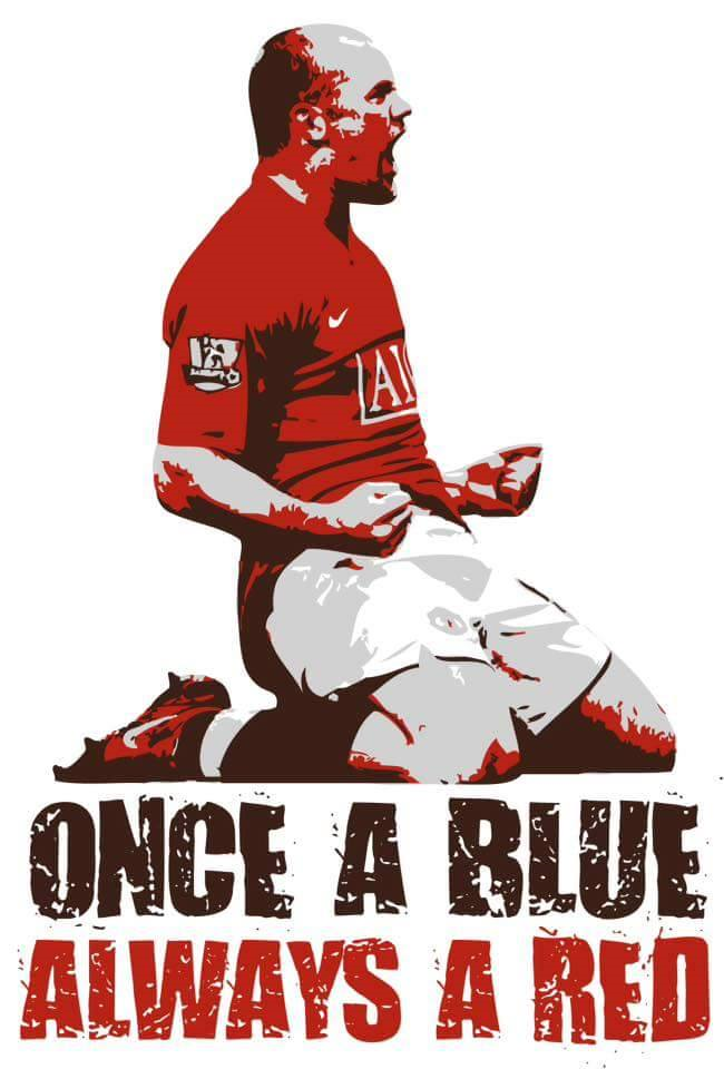 Once A Blue, Always A Red - Short Sleeved T-Shirt