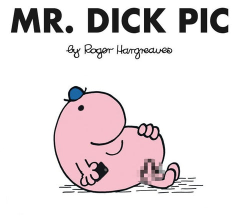 Mr Dick Pic - Short Sleeved T-Shirt