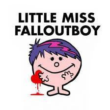 Little Miss Fallout Boy - Short Sleeved T-Shirt