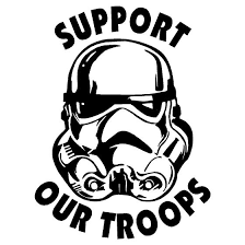 Support Our Troops - Short Sleeved T-Shirt